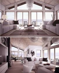 Vaulted Ceiling Light Colors Interior Design Architecture House Design Living Room Ceiling Lights Living Room Vaulted Ceiling Lighting House
