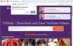 Y2mate.download is a free online youtube downloader which allows you to download videos(mp4) and audios(mp3) from youtube, facebook, vevo, vimeo, instagram, bilibili, niconico and more. How To Remove Y2mate Guru Pop Up Ads Virus Removal Guide