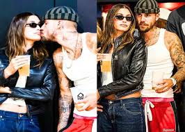 Justin and Hailey Bieber light up the court on date night