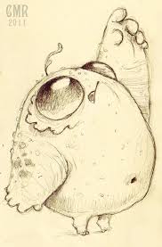 Chris Ryniak Is A Genius Chrisryniak Daily Cute Monsters Drawings Drawings Monster Drawing