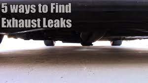 Perhaps the most obvious symptom of an exhaust leak is that your car gets a whole lot louder. 5 Ways To Find Exhaust Leaks Youtube