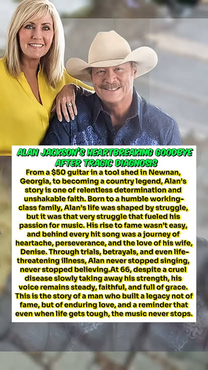 Alan Jackson’s Heartbreaking Goodbye After Tragic Diagnosis, ▶️ View  Update!  https://timelessmusic.best/alan-jacksons-heartbreaking-goodbye-after-tragic-diagnosis/  | Country Music All Day News | ...