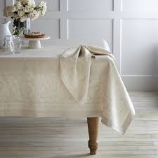 Vintage Floral Jacquard Tablecloth Table Cloth Table Linens Linen Tablecloth