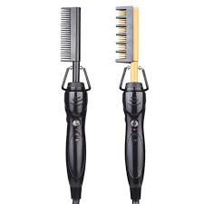 Great savings & free delivery / collection on many items. Hot Comb Hair Straightener Flat Irons Electric Hair Curling Iron Titanium Alloy Hair Curler Brush Environmentally Friendly Buy Hot Comb Hair Straightener Electric Hair Curling Iron Hot Comb Hair Straightener Flat Irons Product