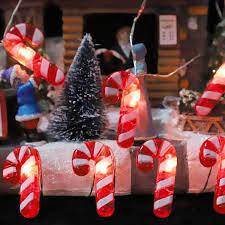 Handmade decorative glass led lighted wine bottle candy canes $14.95. Amazon Com Impress Life Holiday Candy Cane String Lights 10ft 20 Led 3d Plus Twinkle Lights Usb Battery Powered With 8 Flicker Modes Remote For Bedroom Porch Wedding Birthday St Nikolas Day Christmas