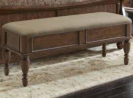 99 9% coupon applied at checkout save 9% with coupon Liberty Furniture Rustic Traditions Bed Bench With Upholstered Seat Royal Furniture Upholstered Benches