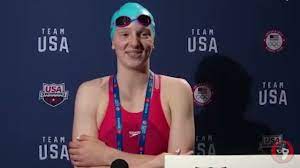 What was the time of lydia jacoby in the breaststroke? Lydia Jacoby Keeps Youth In Perspective To Put Emotions Aside Youtube