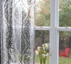Find the perfect style and color to liven up any room in your home. Silver Metallic Foil Damask Embroidered Organza Rod Pocket Sheers Curtains Reg 40 00 Sale 19 99 Damask Curtains Curtains Sheer Curtains