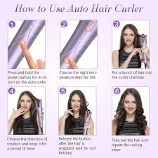 ₹ 170/ piece get latest price. Buy Nuaer Auto Hair Curler 1 Larger Automatic Curling Iron Wand With Dual Voltage 4 Temp Timer Beach Waves Rotating Barrel Curling Wand Anti Scald Auto Shut Off Fast Heating For Hair Styling Online