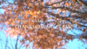 Maybe you would like to learn more about one of these? Have A Safe And Happy Thanksgiving Break Youtube
