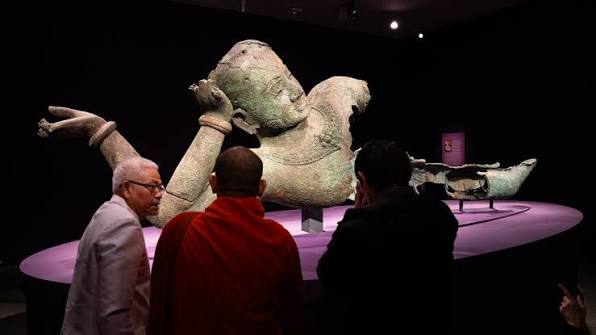 Featuring a remarkable bronze&mdash;the largest ever cast in Southeast Asia&mdash;on  loan from the National Museum of Cambodia, &ldquo;Vishnu's Cosmic Ocean&rdquo; opened  March 7 @natasianart. Also presenting an exclusive film by Cambodian-American  director
