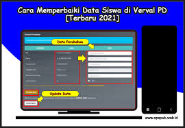 Masukkan username dan password yang sudah didaftarkan pada. Cara Memperbaiki Data Siswa Di Verval Pd Terbaru 2021