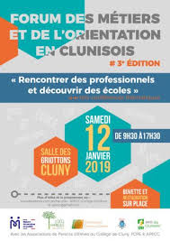 Forum Des Metiers Et De L Orientation En Clunisois Le 12 Janvier 2019 A Cluny Buvette Decouvrir Ecole