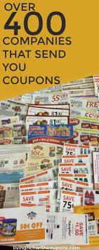 Fill Your Mailbox With Tons Of Coupons Use Our Huge List Of Companies To Contact For Coupons Liv In 2020 Free Coupons By Mail How To Start Couponing Coupons By Mail