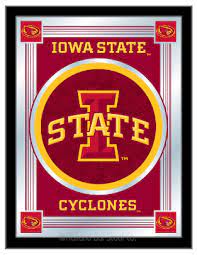 Iowa State Cyclones Logo Mirror Logo Wall Iowa State Iowa State Cyclones