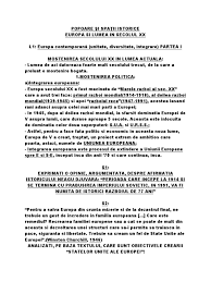 Hartă politică, imperiu colonial, colonie, stat suveran. 1 Europa ContemporanÄƒ Unitate Diversitate Integrare Partea I