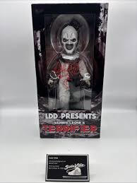 New Mezco Living Dead Dolls Presents Terrifier Art the Clown Figure Signed