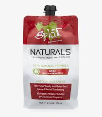 Using a clean white cloth, sponge or cotton swab (depending on the size of the stain), work this solution into the stain. Splat Naturals 30 Wash Semi Permanent Hair Color Red Strawberry Transparent Png 1000x1000 Free Download On Nicepng