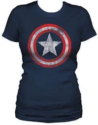 Juniors T Shirt Captain America Shield Impact Http Www Amazon Com Dp B0044molt6 Ref Cm Captain America Shirt Captain America Tshirt Captain America Shield