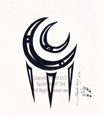 Crescent Moons Tattoo Design By Spiritwolfen On Deviantart Moon Tattoo Moon Tattoo Design Crescent Moon Tattoo