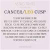 This is a very interesting dilemma for a leo cancer cusp because the cancer side of the personality has a very tough time making a decision. 1