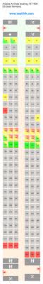 alaska airlines boeing 737 900 er seating chart updated