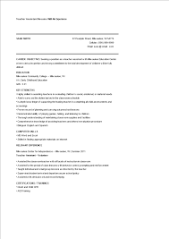 teacher assistant resume with no