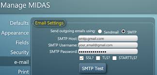 You might find this setting at apps google workspace gmail advanced settings. How To Configure Midas To Send Email Via Gmail S Smtp Servers