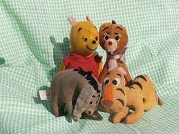 1960s Era Classic Pooh Bear Plush Toys Japan Made Sears Etsy Bear Plush Toy Vintage Winnie The Pooh Pooh Bear