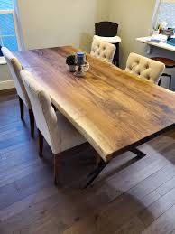 Live Edge Walnut Table Live Edge Dining Table Dine Table Etsy Live Edge Dining Table Walnut Table Live Edge Table