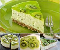 Kiwi Fruit Cheesecake Kiwi Recipes Fruit Cheesecake Desserts