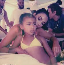 If this announcer doesn't stop calling my mom says i'm patrick and my dad is pat. Kim Kardashian Mom Shamed For Inappropriate North West Bikini Pic Celebritytalker Com
