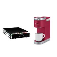 Comes in red, white or black colors. Keurig K Mini Plus Single Serve K Cup Pod Coffee Maker Bundle Comes With Storage Drawer Reviews Wayfair