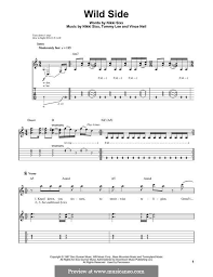 Wild Side Motley Crue By N Sixx T Lee Motley Crue Motley Tommy Lee