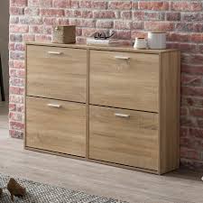 Maybe you would like to learn more about one of these? Wohnling Schuhschrank Wl5 828 Modern 120 X 81 X 24 Cm Holz Schuhregal Sonoma 4 Facher