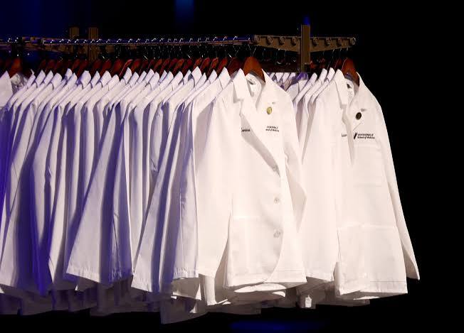 Ninety-nine medical students receive white coats during meaningful ceremony  - Vanderbilt Health News