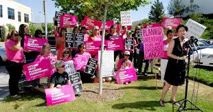 Reproductive Rights Activists Protest The Vote To Defund Planned Parenthood Nationwide