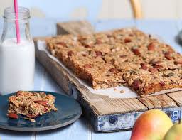 Honey Pear Flapjacks Recipe Recipe Flapjack Recipe Flapjack No Bake Cake