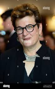 STOCKHOLM 2016-05-30 Author Meg Rosoff pose with her diploma after  receiving the 2016 Astrid Lindgren Memorial Award (ALMA) during a ceremony  at the Stockholm Concert Hall