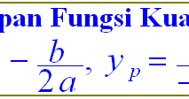 Check spelling or type a new query. Terapan Fungsi Kuadrat Pada Nilai Maksimum Dan Minimum Konsep Matematika Koma