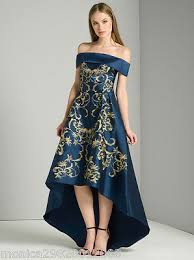 Shop the latest bardot collection. Chi London Bestickt Bardot Dip Saum Maxi Hochzeitskleid Uk10 Eur38 Us6 Ebay