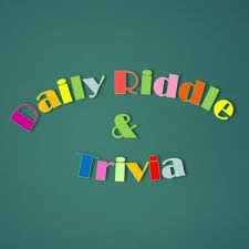 Whether you have a science buff or a harry potter fa. Daily Riddle Trivia Home Facebook