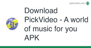Spotify ++ apk allows you to access all the premium features for free. Pickvideo A World Of Music For You Apk 9 54 Android App Download