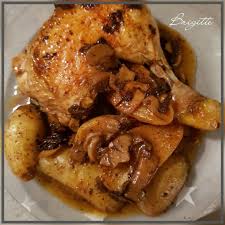 Cuisses De Poulet Moutarde Et Paprika Recettes De Cuisine Cuisse De Poulet Moutarde Poulet Moutarde