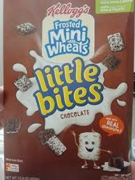Frosted mini wheats small box. Chocolate Frosted Mini Wheats Chocolate Kellogg S