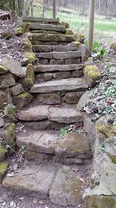 Naturstein Treppe Natursteine Garten Natur