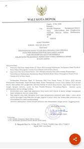 Semoga bermanfaat dan bisa menambah ilmu pengetahuan bagi para pencari ilmu. Warga Depok Yang Masih Kerja Saat Psbb Harus Bawa Surat Tugas