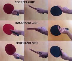 How to use the fingers in table tennis? Table Tennis Grip Some Good And Bad Examples