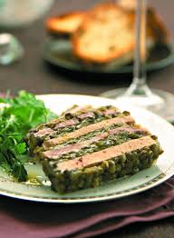 Terrine De Lentilles Au Foie Gras Et Au Petit Sale En 2020 Terrine Foie Gras Cuisine Et Vin