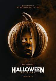 Einai Isws Apo Ta Pio Polyanamenomena Kai Allokota Sequel Klasikhs Tainias Tromoy Poy Exoyme Dei Halloween Film Halloween Movie Poster Michael Myers Halloween